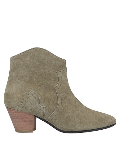 MARANT ÉTOILE Ankle boot Khaki Leather