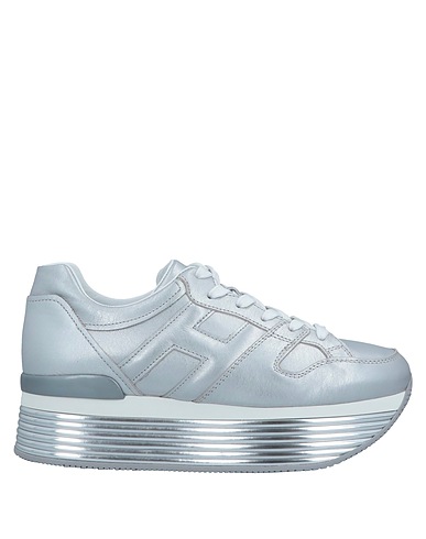 HOGAN Sneakers Silver Leather