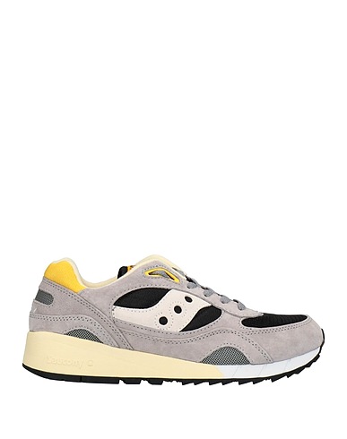 SAUCONY Sneakers SHADOW 6000 Grey Soft Leather, Textile fibres