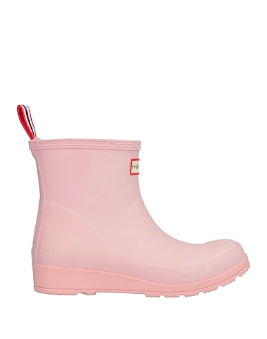 HUNTER Ankle boot Light pink Rubber