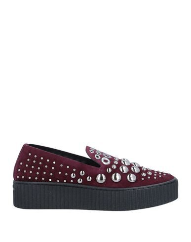 Pinko Loafers In Maroon