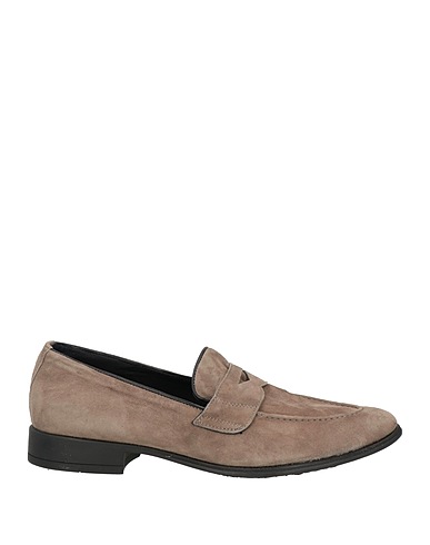 ANTICA CUOIERIA Loafers Grey Leather