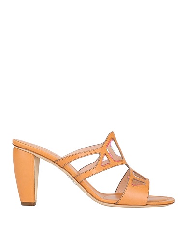 RODO Sandals Tan 97% Calfskin, 3% PVC - Polyvinyl chloride