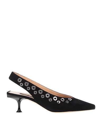 SERGIO ROSSI Pump Black Leather
