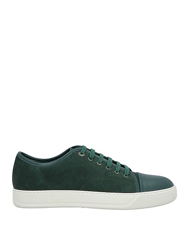 LANVIN Sneakers Green 80% Calfskin, 20% Lambskin
