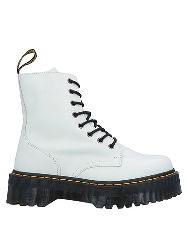 DR. MARTENS Ankle boot White Soft Leather