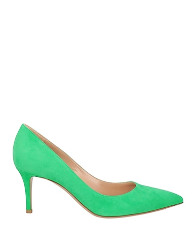 GIANVITO ROSSI Pump Green Leather