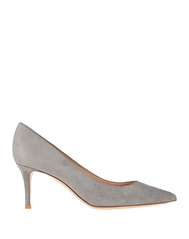 GIANVITO ROSSI Pump Grey Leather
