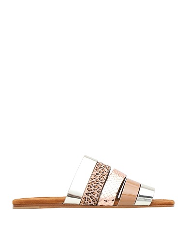 AGL Sandals Copper 50% Leather, 40% Calfskin, 10% Lambskin