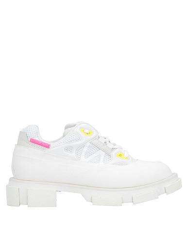 BOTH Sneakers White Soft Leather, Rubber, Textile fibres