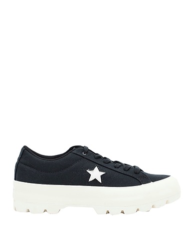 CONVERSE Sneakers ONE STAR LUGGED OX Black Textile fibres