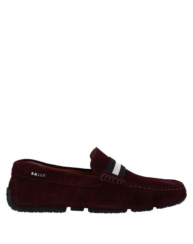 Bally Loafers In Maroon