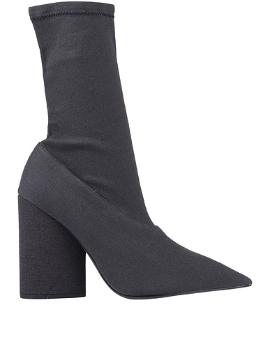 YEEZY Ankle boot Black Textile fibres