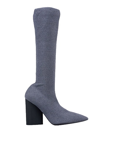 YEEZY Boots Grey Textile fibers