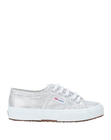 superga silver platform sneakers