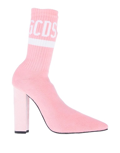 GCDS Ankle boot Pink Textile fibres