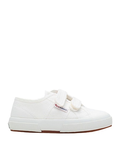 SUPERGA Canvas trainers  COTJSTRAP CLASSIC
 White Textile fibres