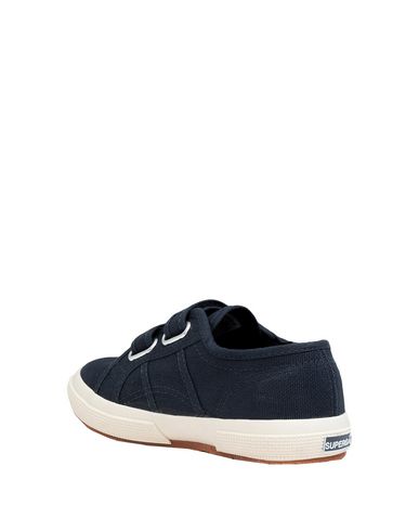 Shop Superga Cotjstrap Classic Toddler Sneakers Midnight Blue Size 10.5c Textile Fibers