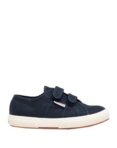 Shop Superga Cotjstrap Classic Toddler Sneakers Midnight Blue Size 10.5c Textile Fibers