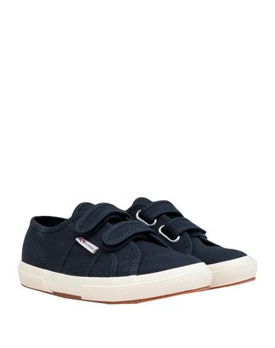 Shop Superga Cotjstrap Classic Toddler Sneakers Midnight Blue Size 10.5c Textile Fibers