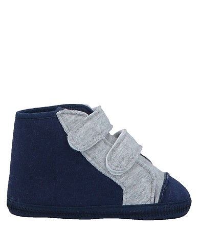 LE BEBÉ Schuhe für Neugeborene Nachtblau Gewebefasern