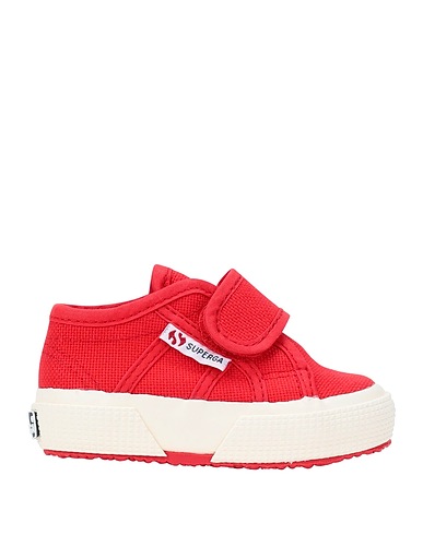 SUPERGA Canvas trainers  BSTRAP
 Red Textile fibres