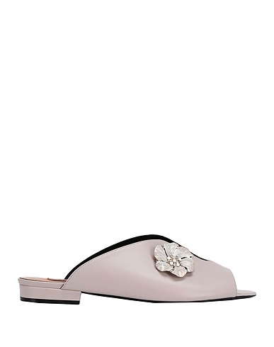 COLIAC MARTINA GRASSELLI Sandals VIOLA
 Taupe 100% Calfskin