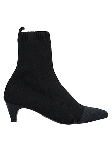 CARMENS Ankle boot Black Textile fibers