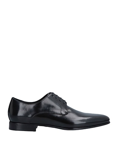 DOLCE&GABBANA Laced shoes Black Calfskin