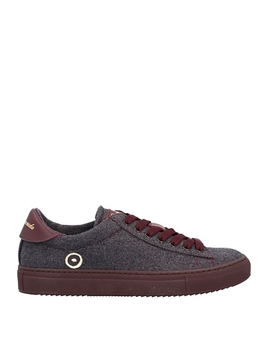 BARRACUDA Sneakers Burgundy Textile fibres, Soft Leather