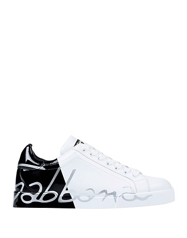 DOLCE&GABBANA Sneakers White Soft Leather