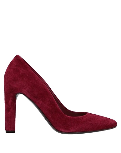 DEL CARLO Court Burgundy Soft Leather
