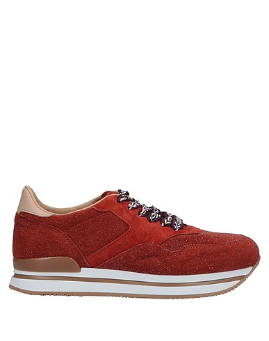 HOGAN Sneakers Rust Leather