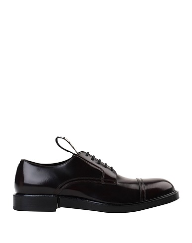 DOLCE&GABBANA Laced shoes Burgundy Leather