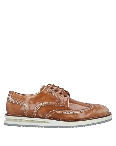 BARLEYCORN Laced shoes Brown Calfskin