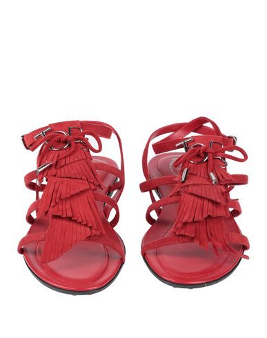 Tod's Sandals In Red