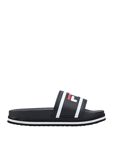 FILA Sandals Morro Bay Zeppa
 Black Textile fibers