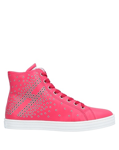 HOGAN REBEL Sneakers Fuchsia Leather