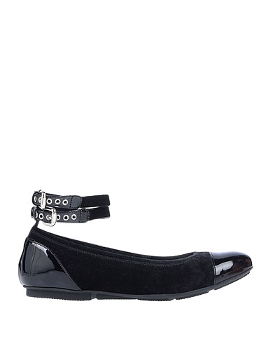HOGAN Ballet flats Black Leather
