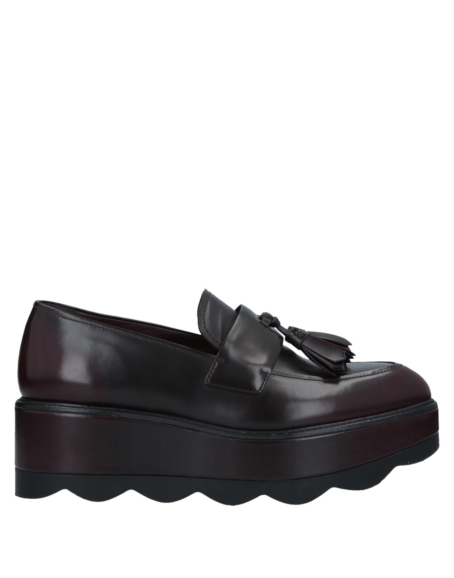 prada black loafers womens