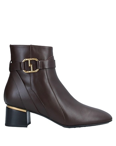 TOD'S Ankle boot Dark brown Leather