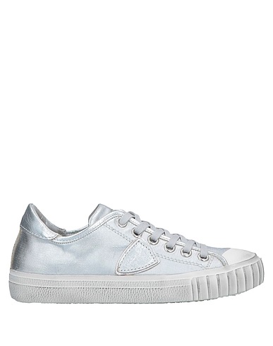 PHILIPPE MODEL Sneakers Silver Leather