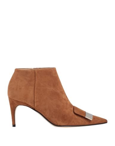 Sergio Rossi Ankle Boots In Camel