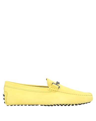 TOD'S Loafers Pastel yellow Leather