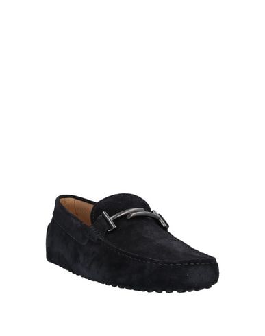 Tod's Gommino Suede Loafer In Black