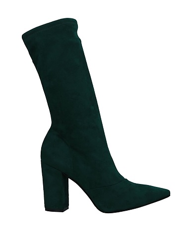 STEPHEN GOOD  London Ankle boot Emerald green Textile fibres