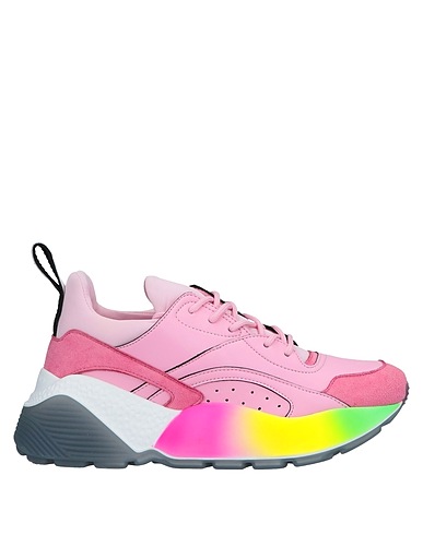 STELLA McCARTNEY Sneakers Pink Textile fibers, Rubber