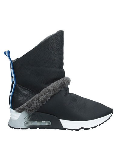 ASH Sneakers Nero Pelle, Montone