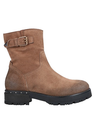 RICCARDO CARTILLONE Stivaletti Beige Pelle