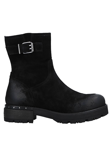RICCARDO CARTILLONE Ankle boot Black Leather